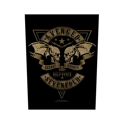 Avenged Sevenfold Back Patch: Orange County