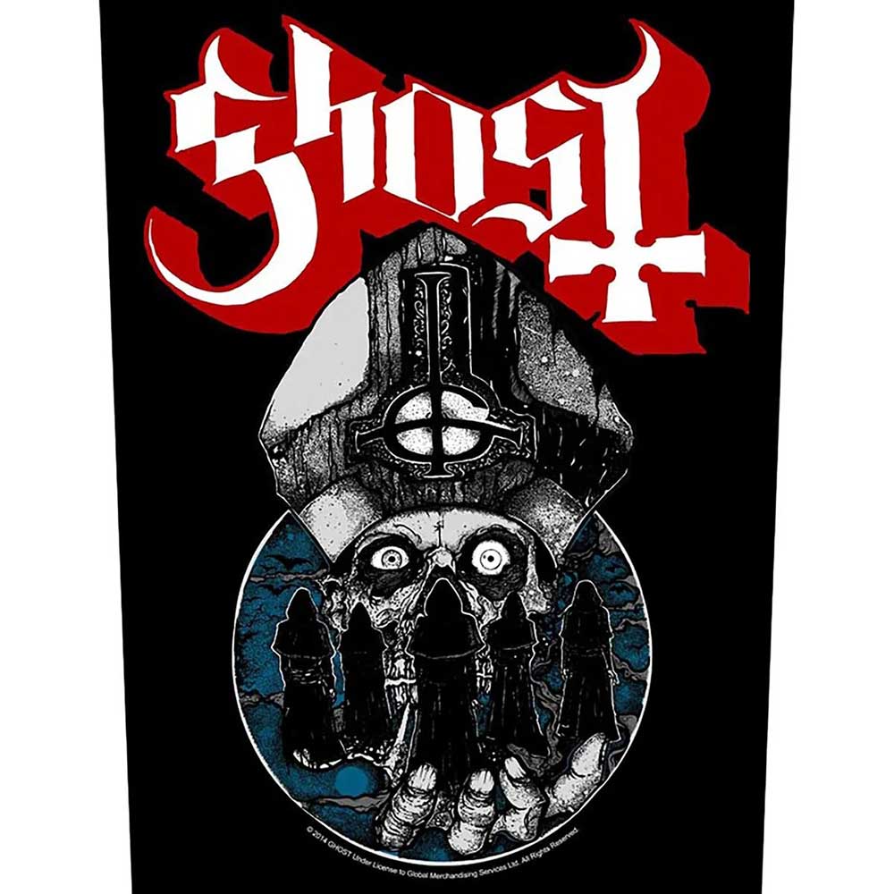 Ghost Back Patch: Papa Warriors