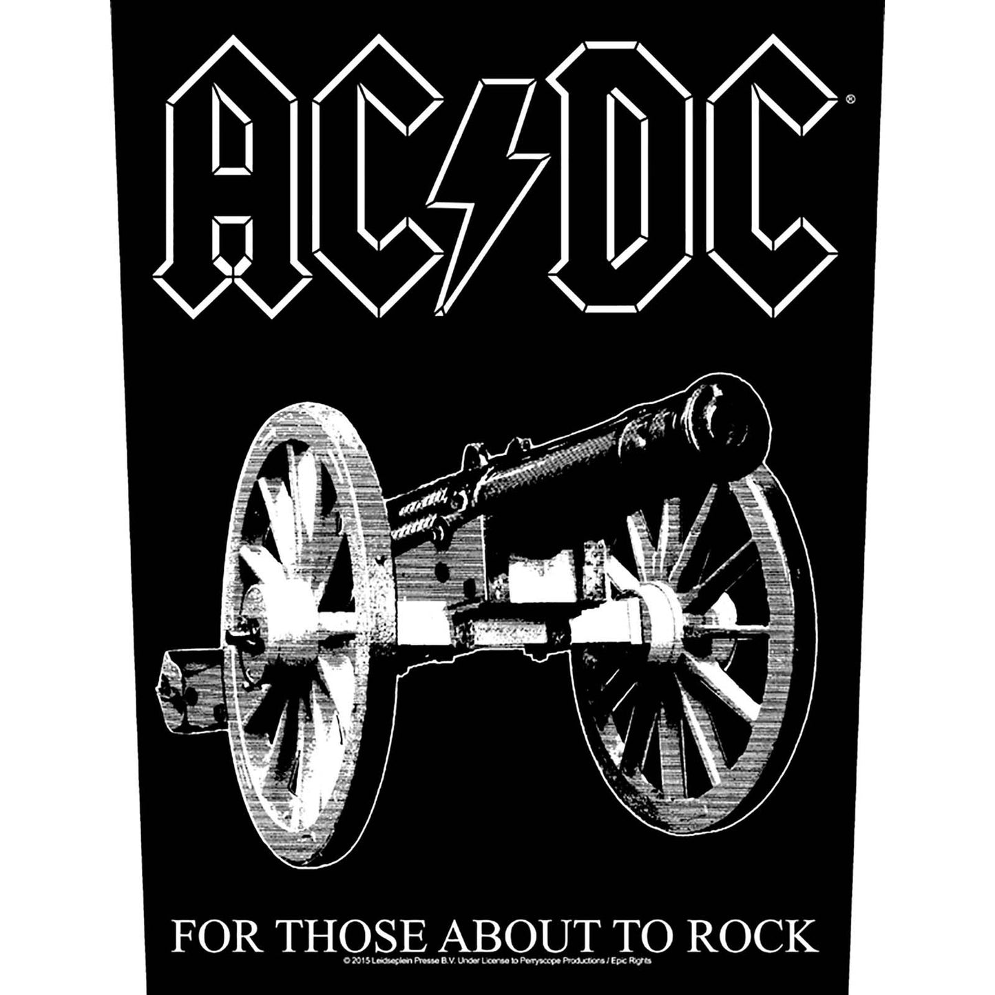 AC/DC Back Patch: For Those About To Rock