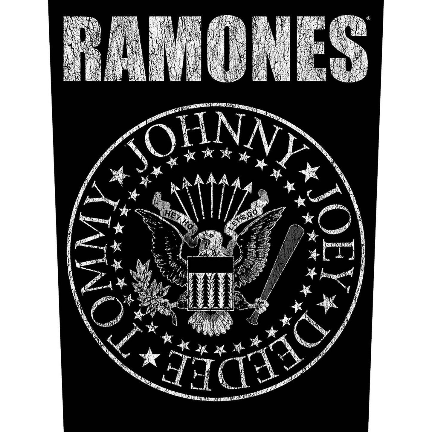 Ramones Back Patch: Classic Seal