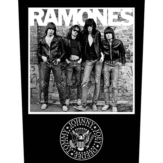 Ramones Back Patch: 1976