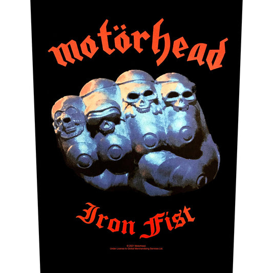 Motorhead Back Patch: Iron Fist 2017