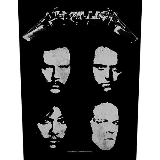Metallica Back Patch: Black Album