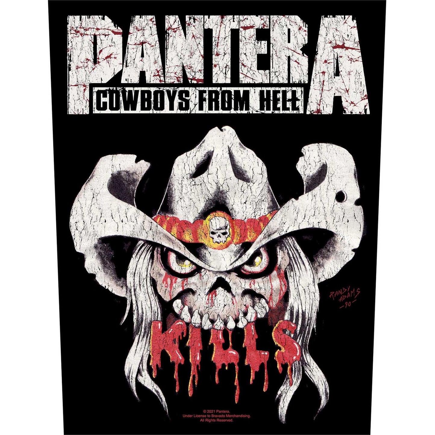 Pantera Back Patch: Kills