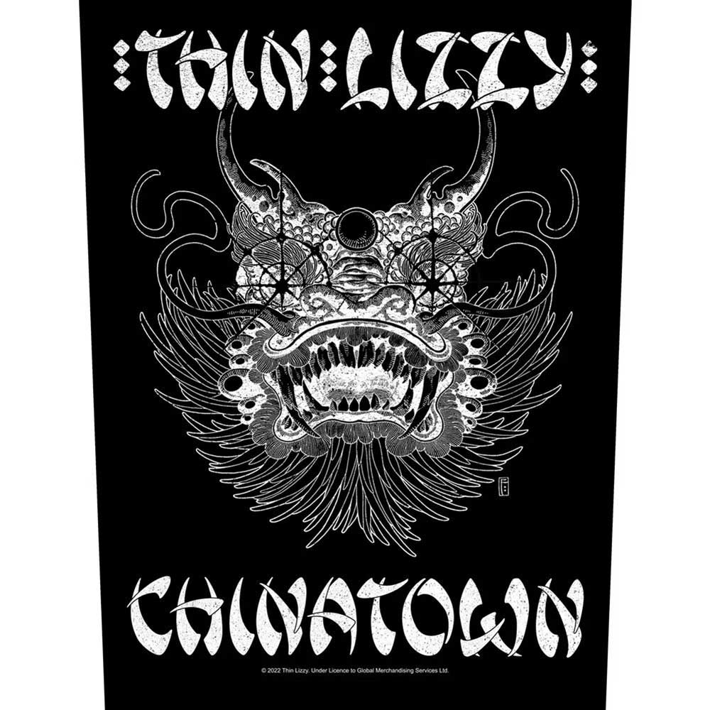 Thin Lizzy Back Patch: Chinatown