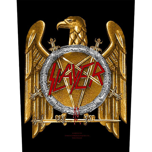 Slayer Back Patch: Golden Eagle