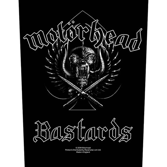 Motorhead Back Patch: Bastards