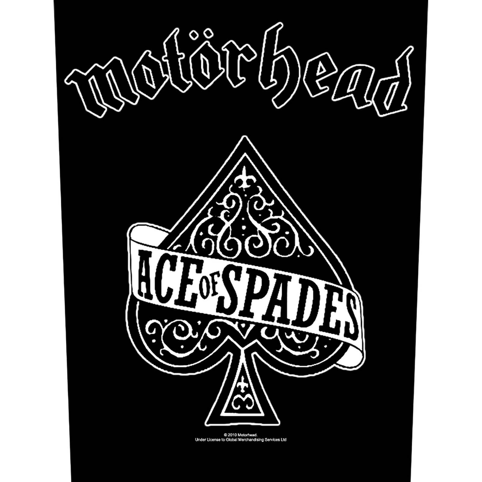 Motorhead Back Patch: Ace of Spaces 2010