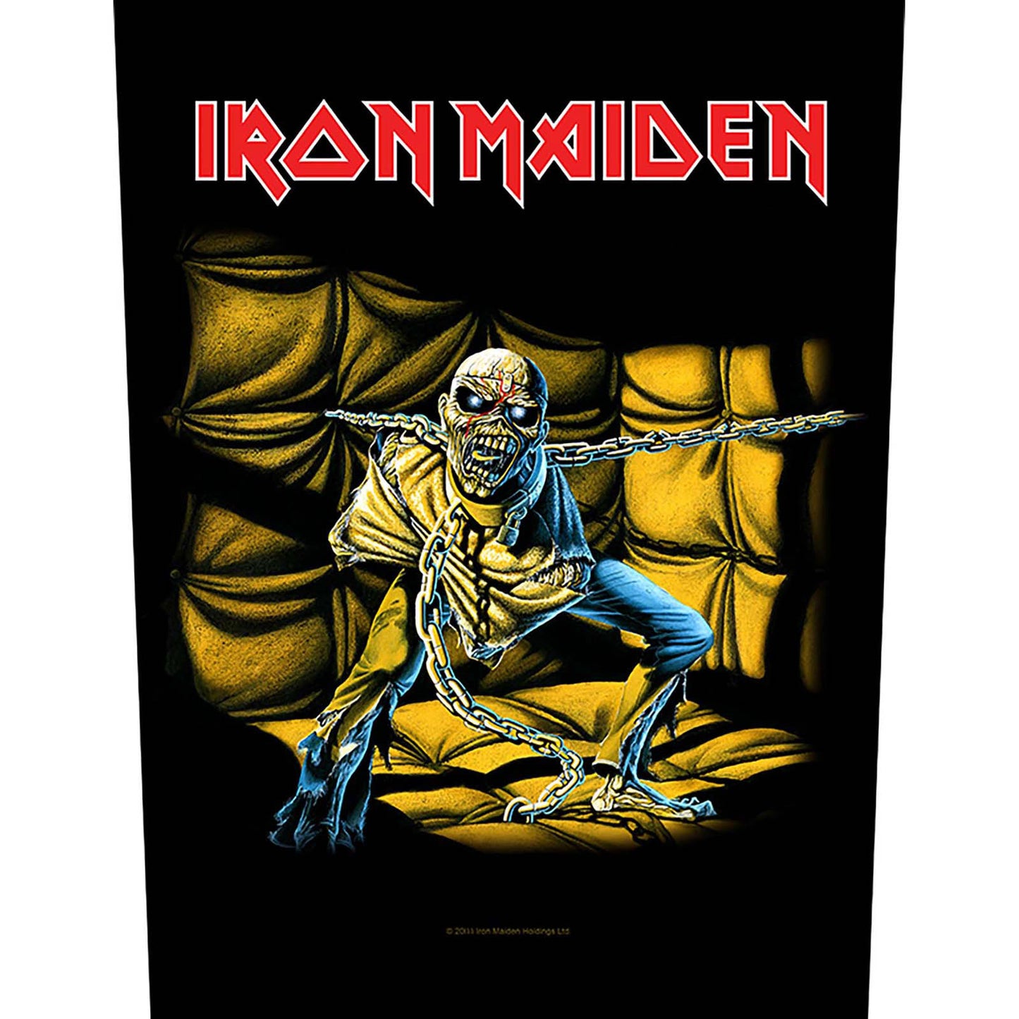 Iron Maiden Back Patch: Piece Of Mind