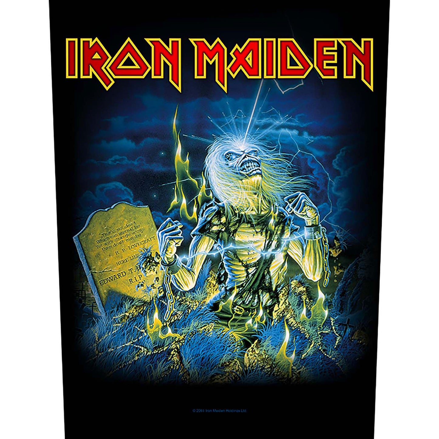 Iron Maiden Back Patch: Live After Death