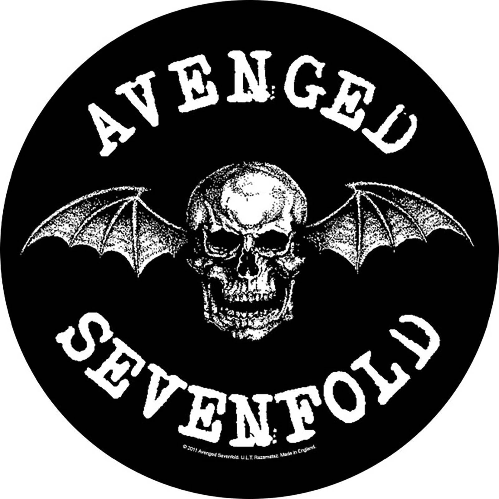 Avenged Sevenfold Back Patch: Death Bat