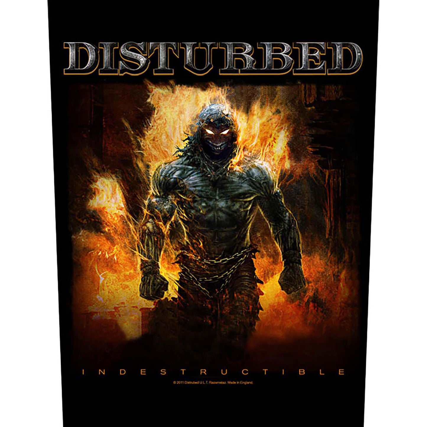 Disturbed Back Patch: Indestructible