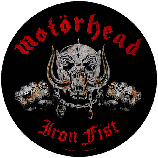 Motorhead Back Patch: Iron Fist 2010