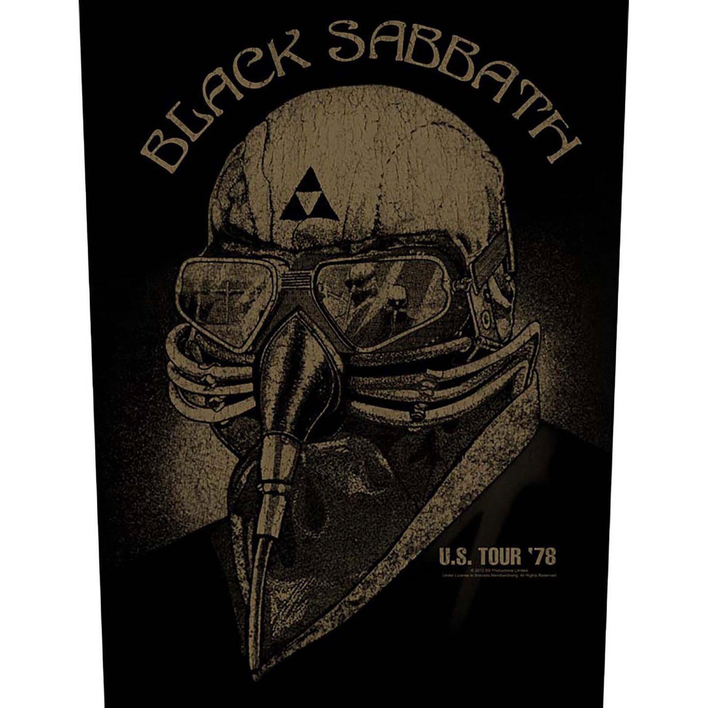 Black Sabbath Back Patch: US Tour 1978