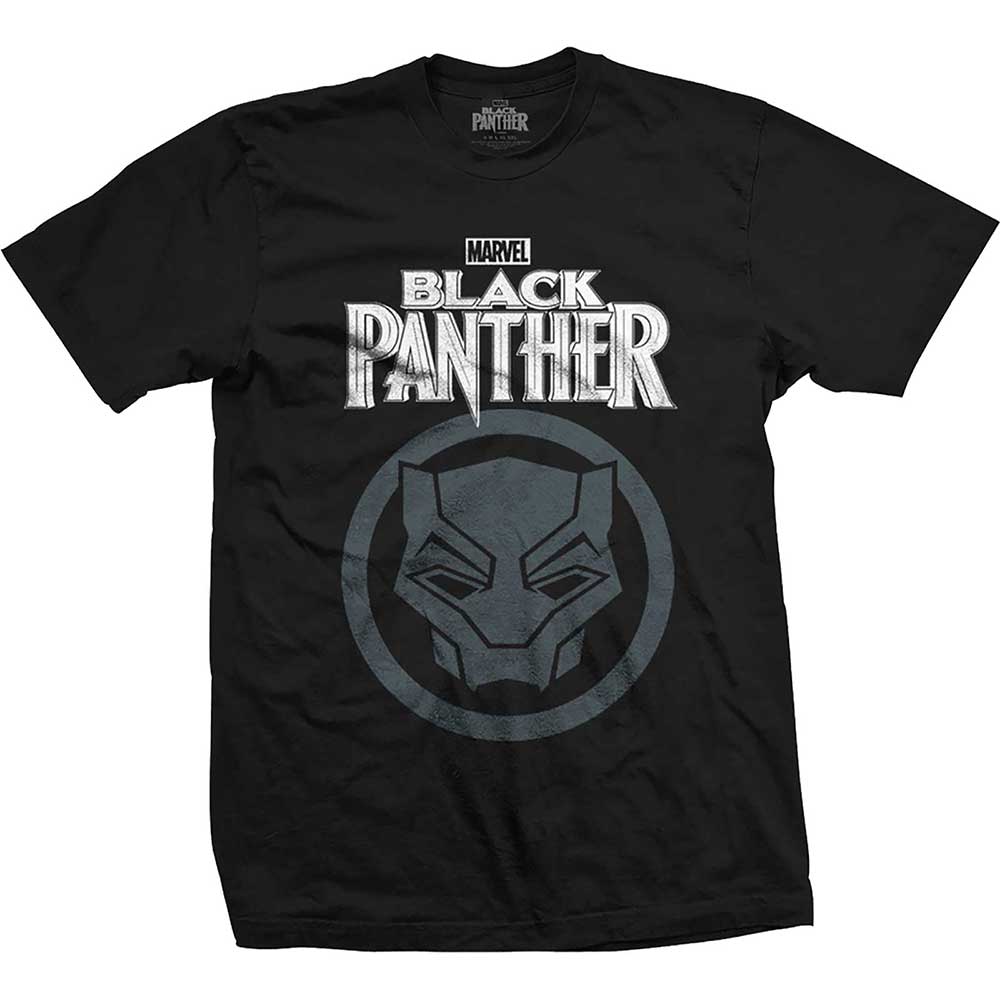 Marvel Comics Unisex T-Shirt: Black Panther Big Icon