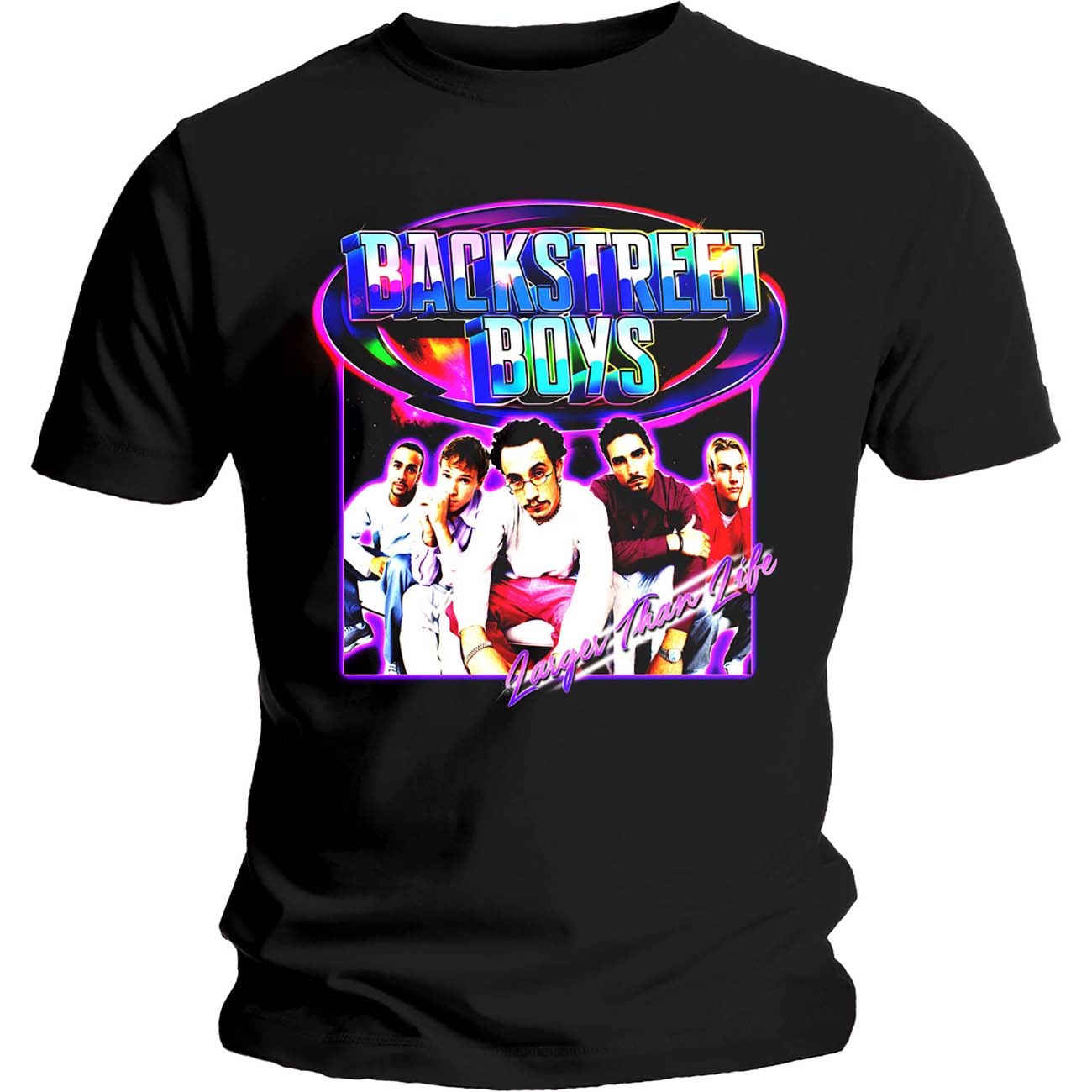 Backstreet Boys Unisex T-Shirt: Larger Than Life