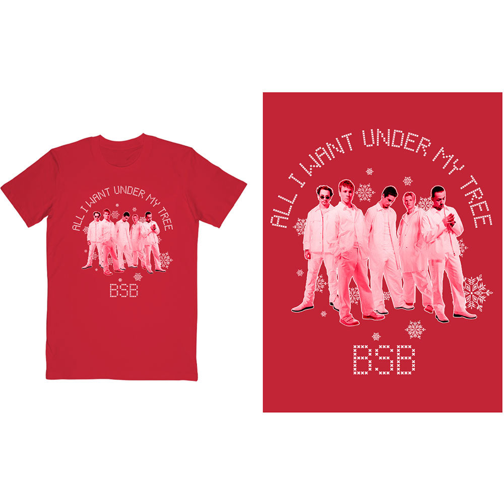 Backstreet Boys Unisex T-Shirt: All I Want Xmas