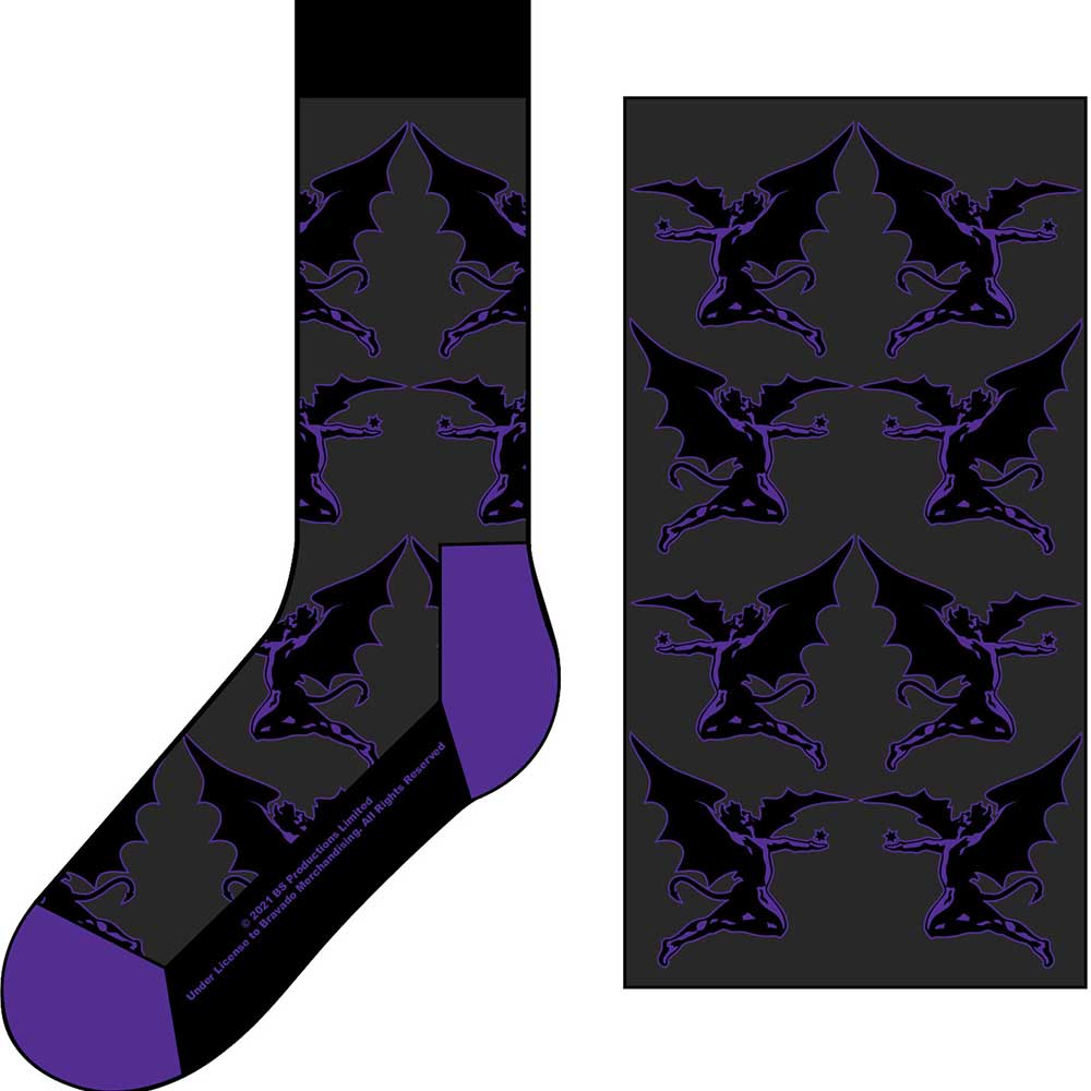 Black Sabbath Unisex Ankle Socks: Demons (UK Size 7 - 11)