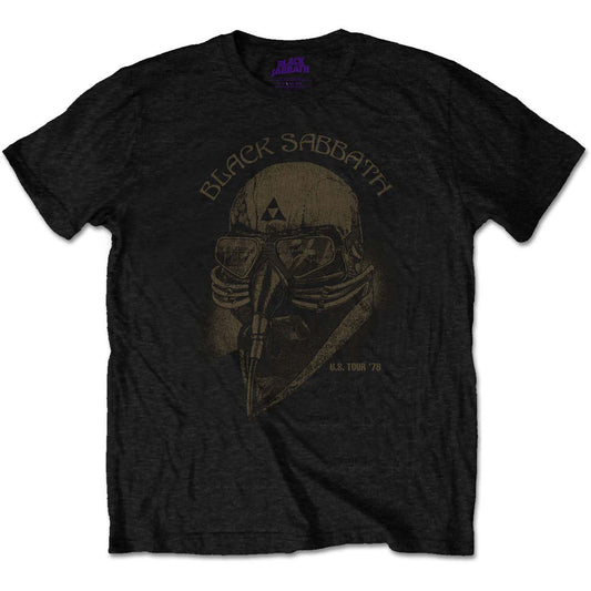 Black Sabbath Unisex T-Shirt: US Tour 1978 (Plus Sizes)