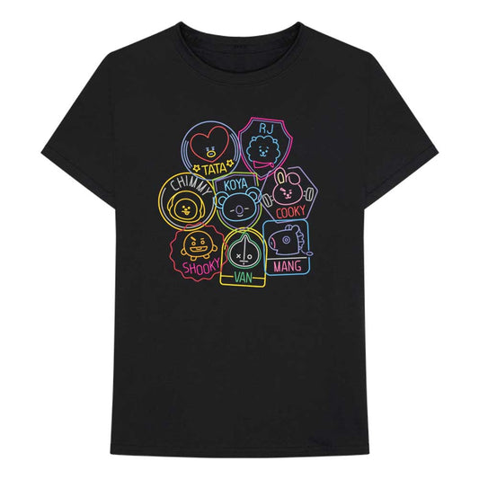 BT21 Unisex T-Shirt: Neons