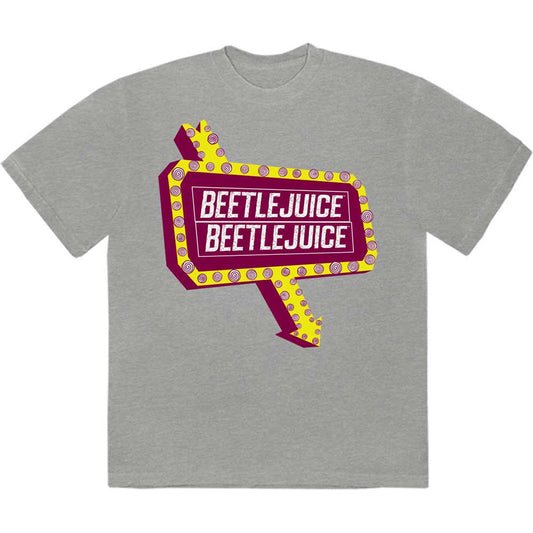 Warner Bros Unisex T-Shirt: Beetlejuice Beetlesign
