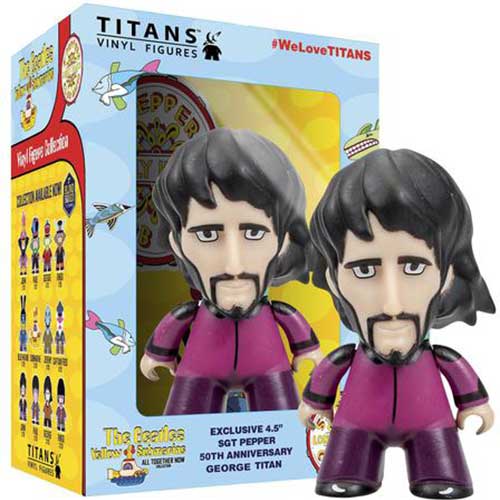 The Beatles TITANS: Sgt Pepper Disguise George (4.5")