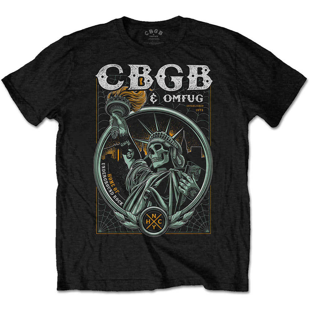 CBGB Unisex T-Shirt: Liberty