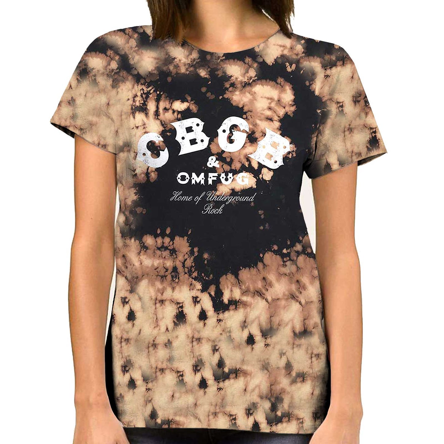 CBGB Unisex T-Shirt: Classic Logo (Wash Collection)