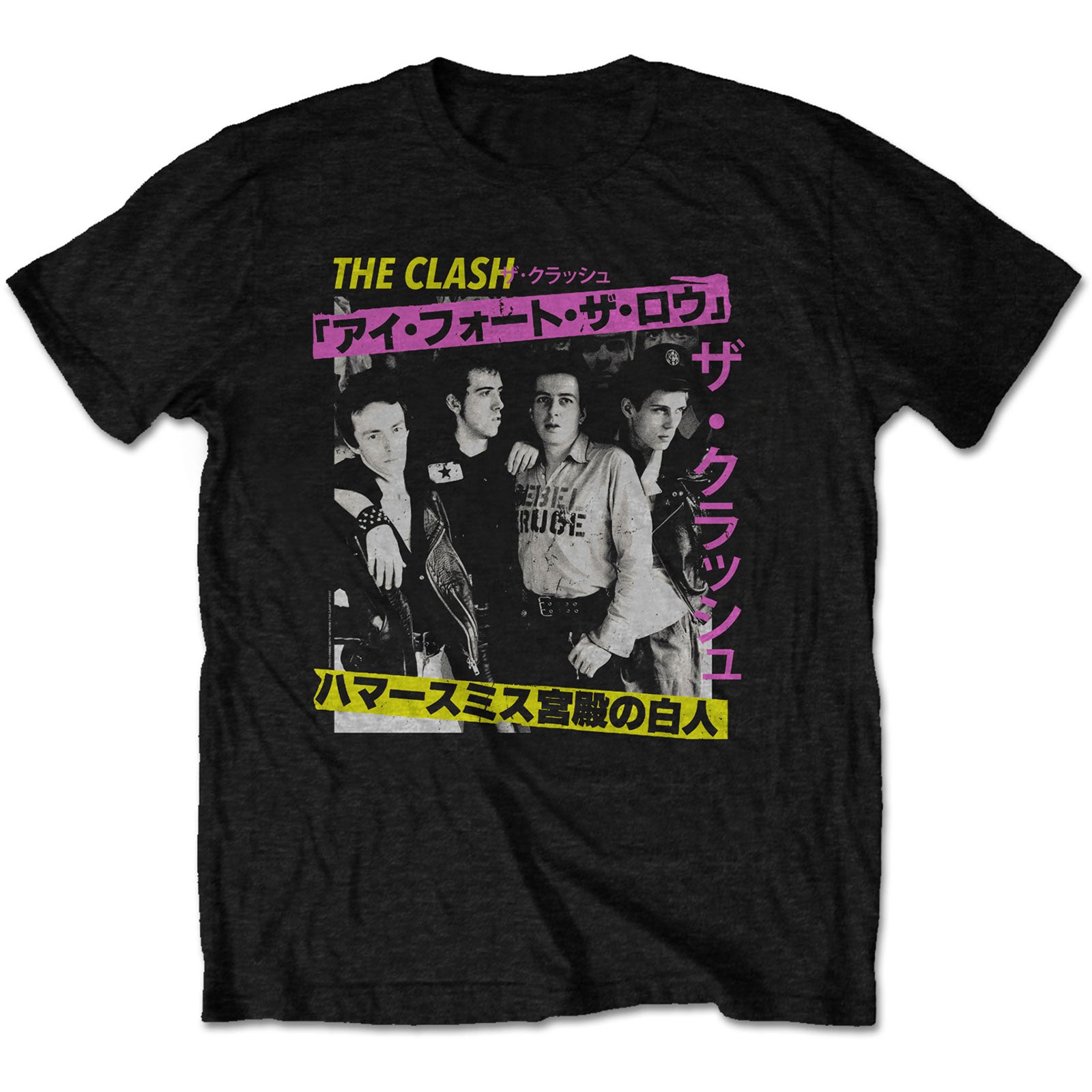 The Clash Unisex T-Shirt: London Calling Japan Photo