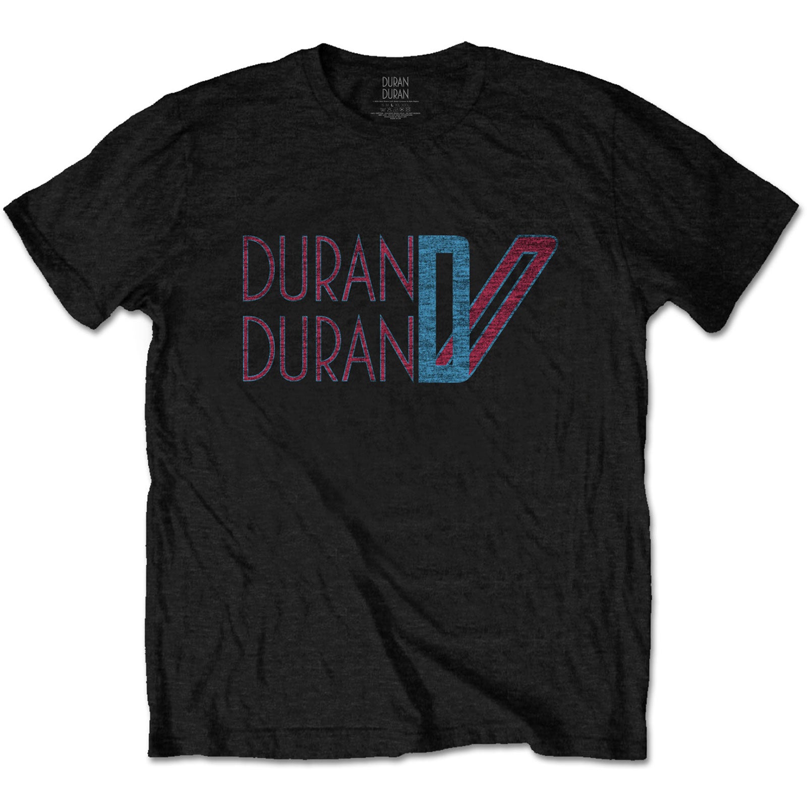 Duran Duran Unisex T-Shirt: Double D Logo