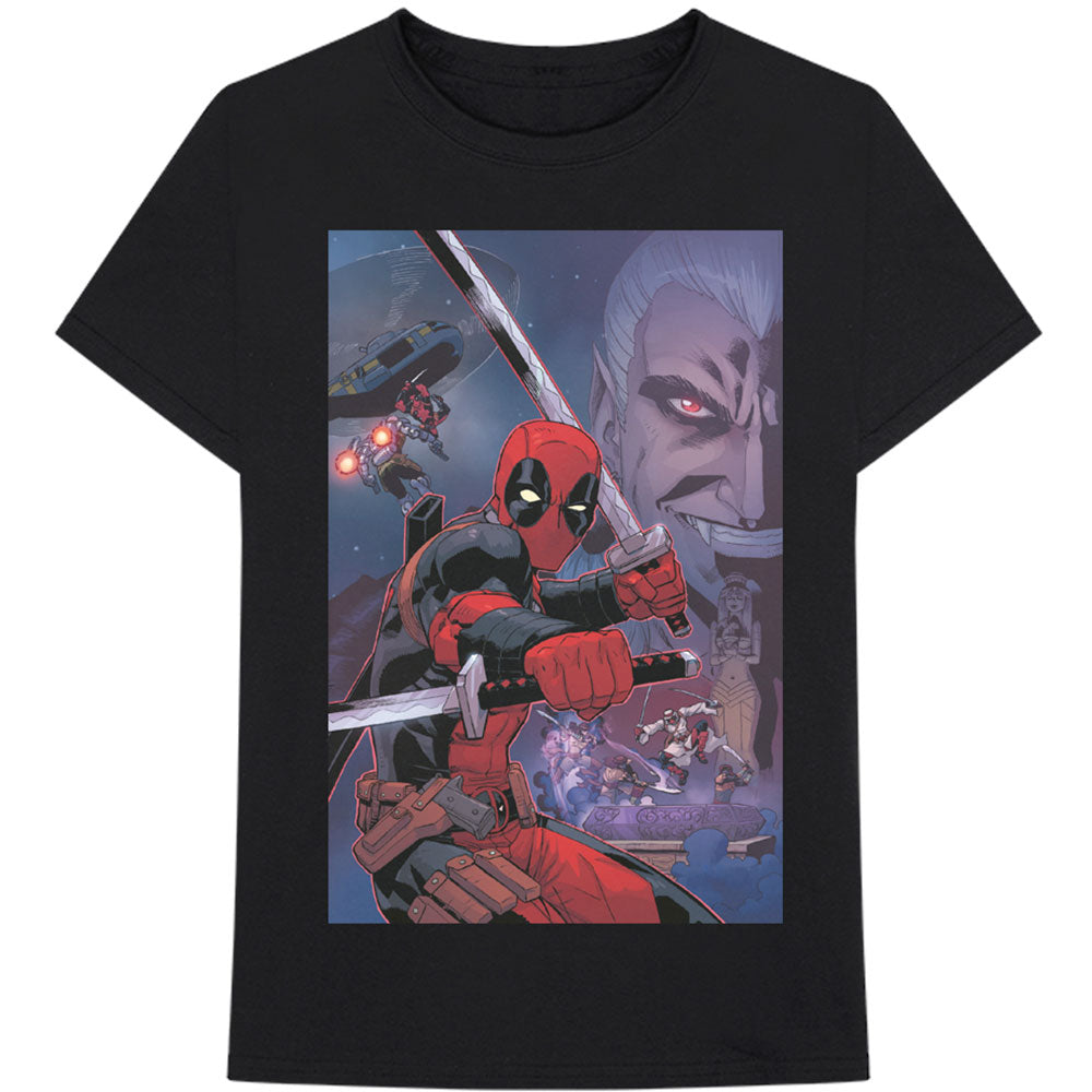 Marvel Comics Unisex T-Shirt: Deadpool Composite