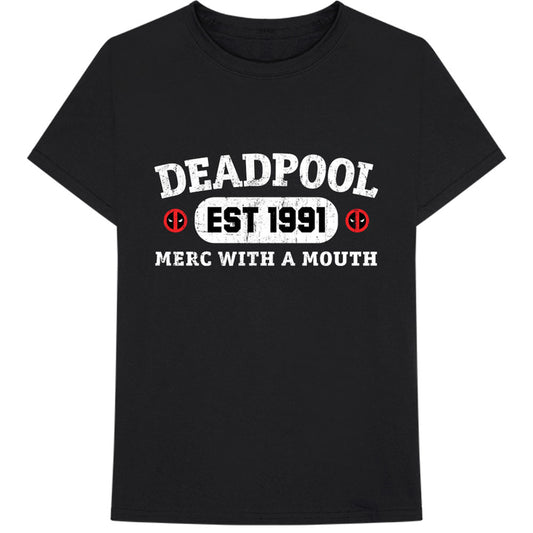 Marvel Comics Unisex T-Shirt: Deadpool Merc With A Mouth