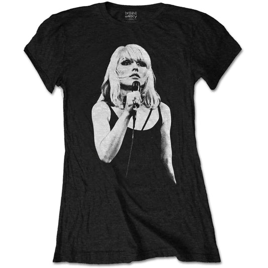 Debbie Harry Ladies T-Shirt: Open Mic.