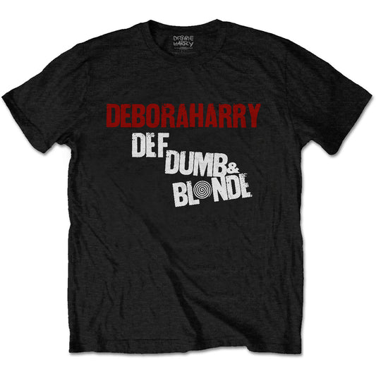 Debbie Harry Unisex T-Shirt: Def, Dumb & Blonde