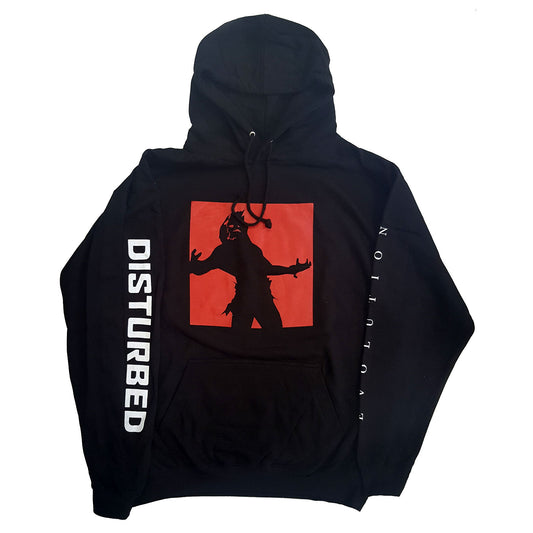 Disturbed Unisex Pullover Hoodie: Evolution (Ex-Tour)