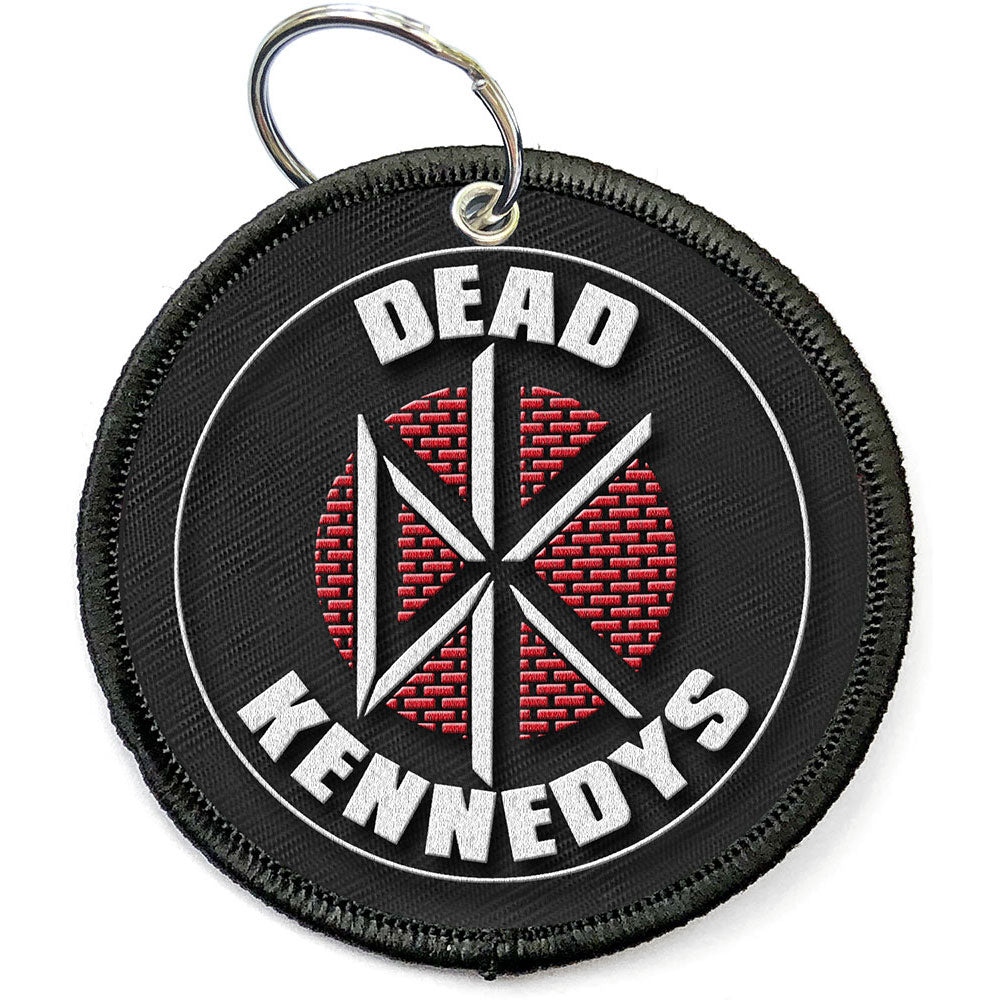 Dead Kennedys Keychain: Circle Logo (Double Sided Patch)
