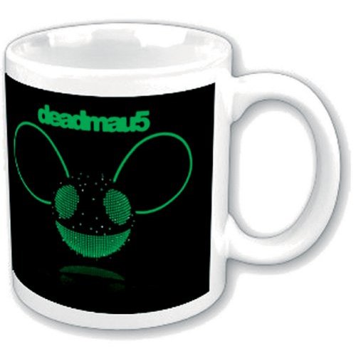 Deadmau5 Boxed Standard Mug: Green Disco-Ball Head