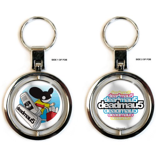 Deadmau5 Keychain: Papermou5 (Spinner)