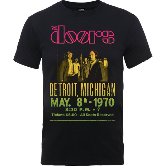 The Doors Unisex T-Shirt: Gradient Show Poster