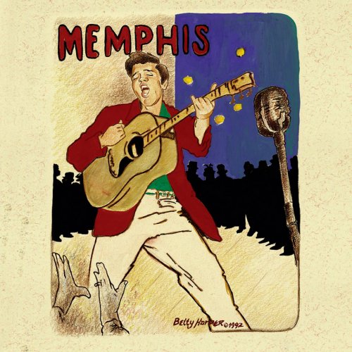 Elvis Presley Greetings Card: Memphis