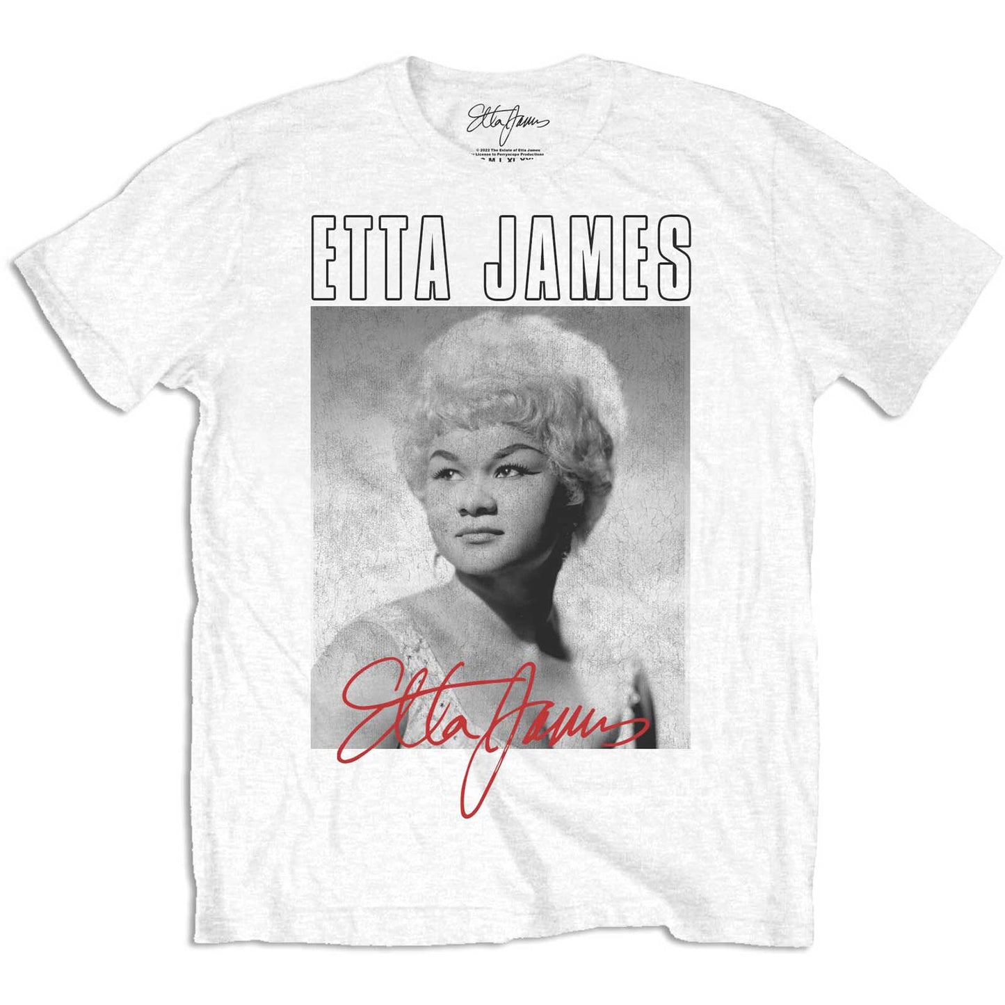 Etta James Unisex T-Shirt: Portrait