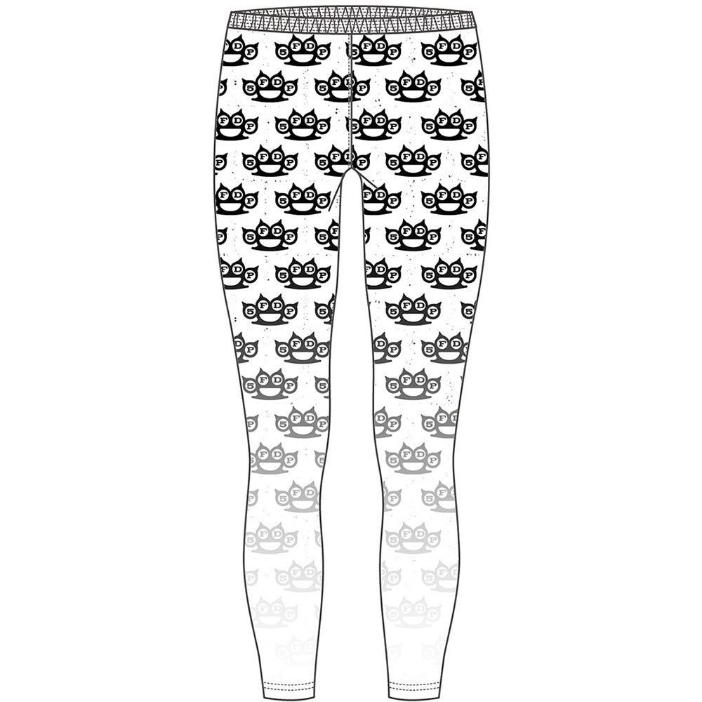 Five Finger Death Punch Ladies Fashion Leggings: Knuckleduster