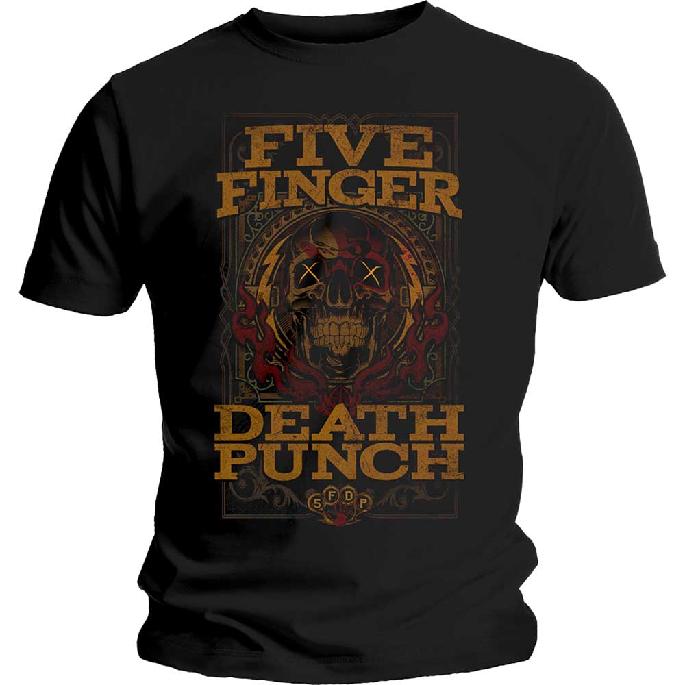Five Finger Death Punch Unisex T-Shirt: Wanted