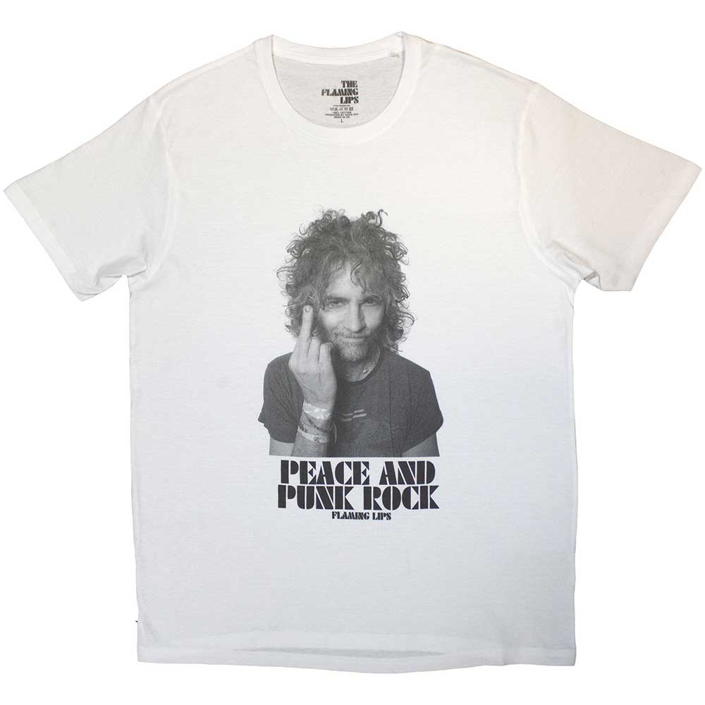 The Flaming Lips Unisex T-Shirt: Peace and Punk