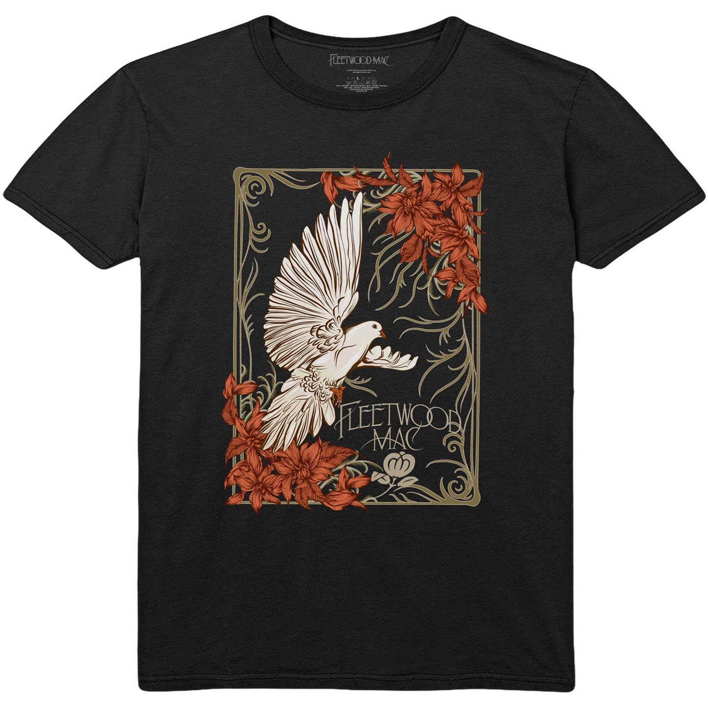 Fleetwood Mac Unisex T-Shirt: Dove