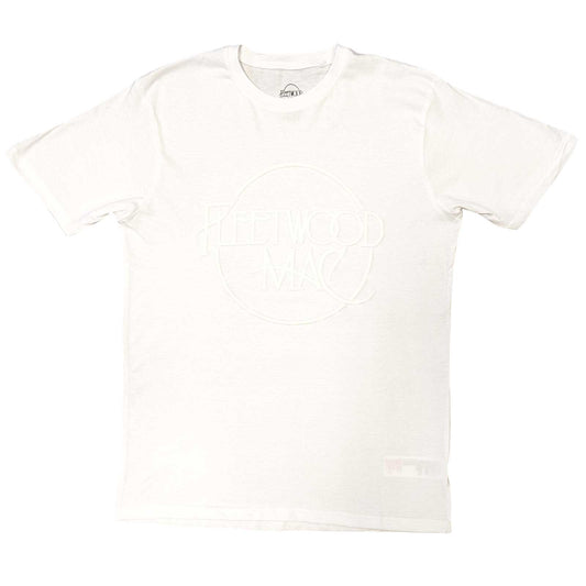 Fleetwood Mac Unisex T-Shirt: Classic Logo (Hi-Build)