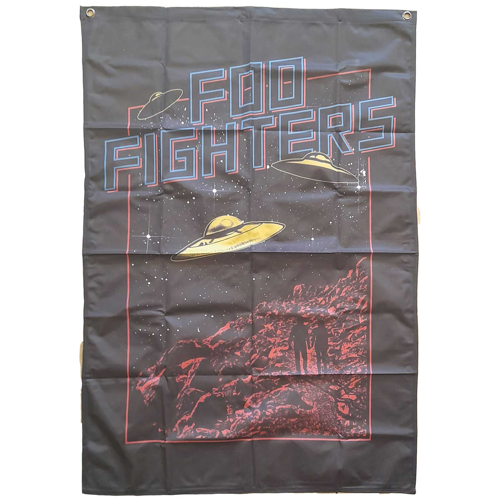 Foo Fighters Textile Poster: UFOs (Ex-Tour)