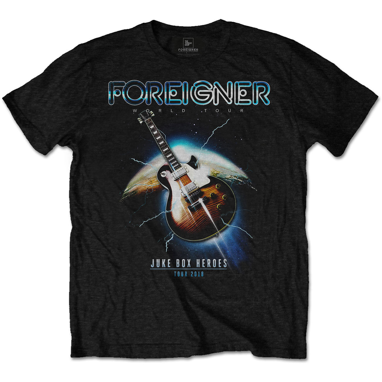 Foreigner Unisex T-Shirt: Juke Box Heroes