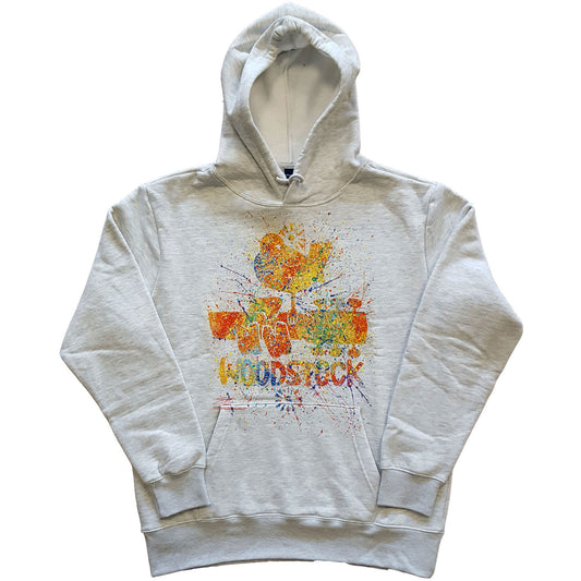 Woodstock Unisex Pullover Hoodie: Splatter