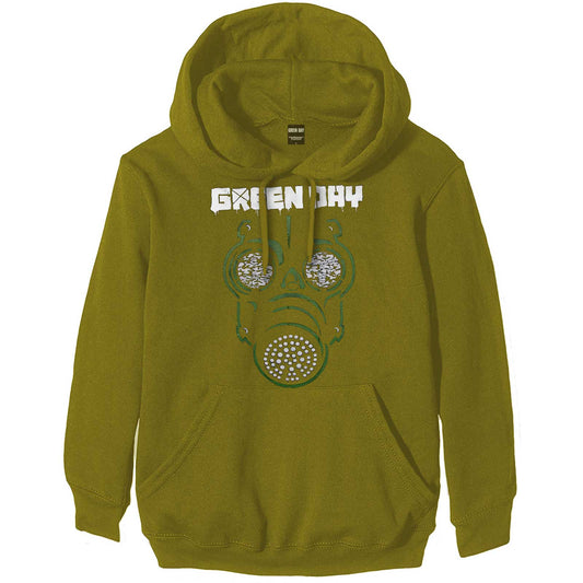 Green Day Unisex Pullover Hoodie: Green Mask